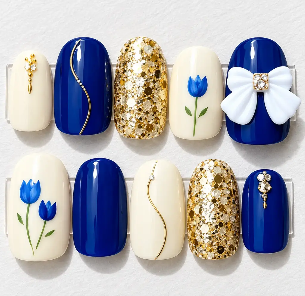 blue tulip