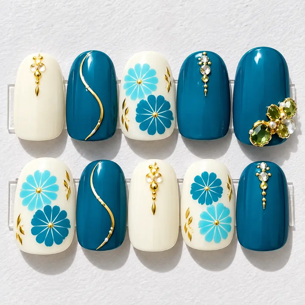blue flower