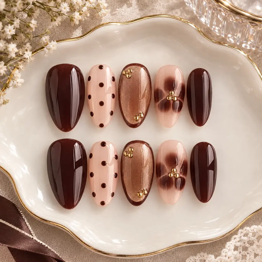 Glossy Chocolate Rose