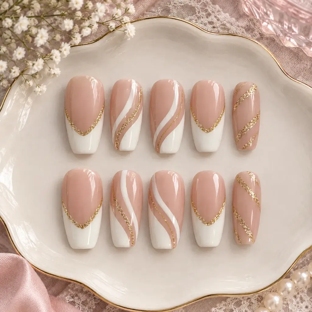 Romantic Pink and Gold
