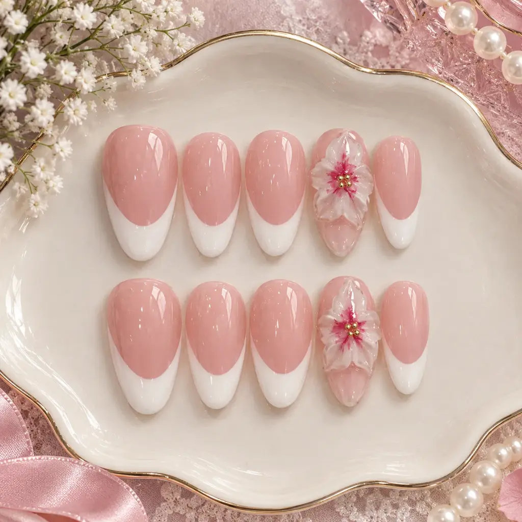 Blush French Floral