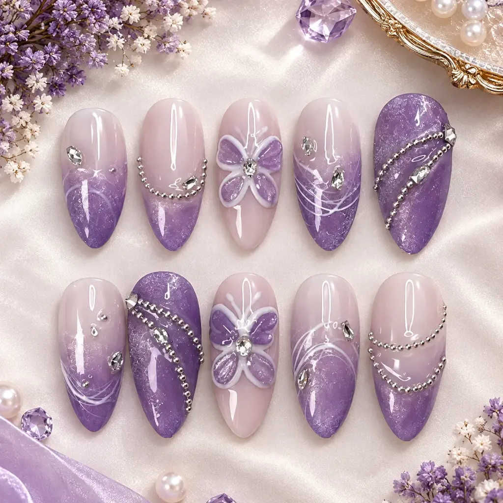 Lavender Luxe Butterfly