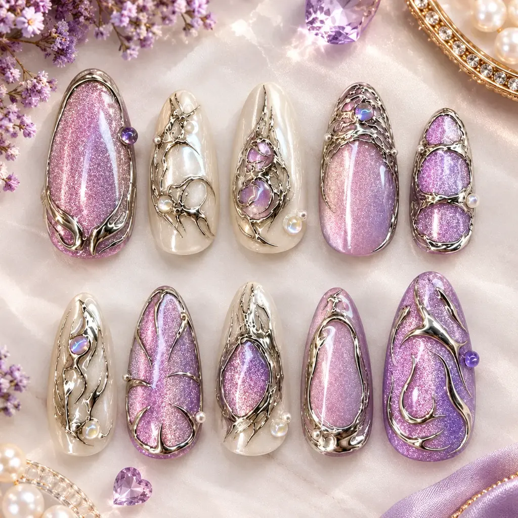 Lavender Chrome Luxe