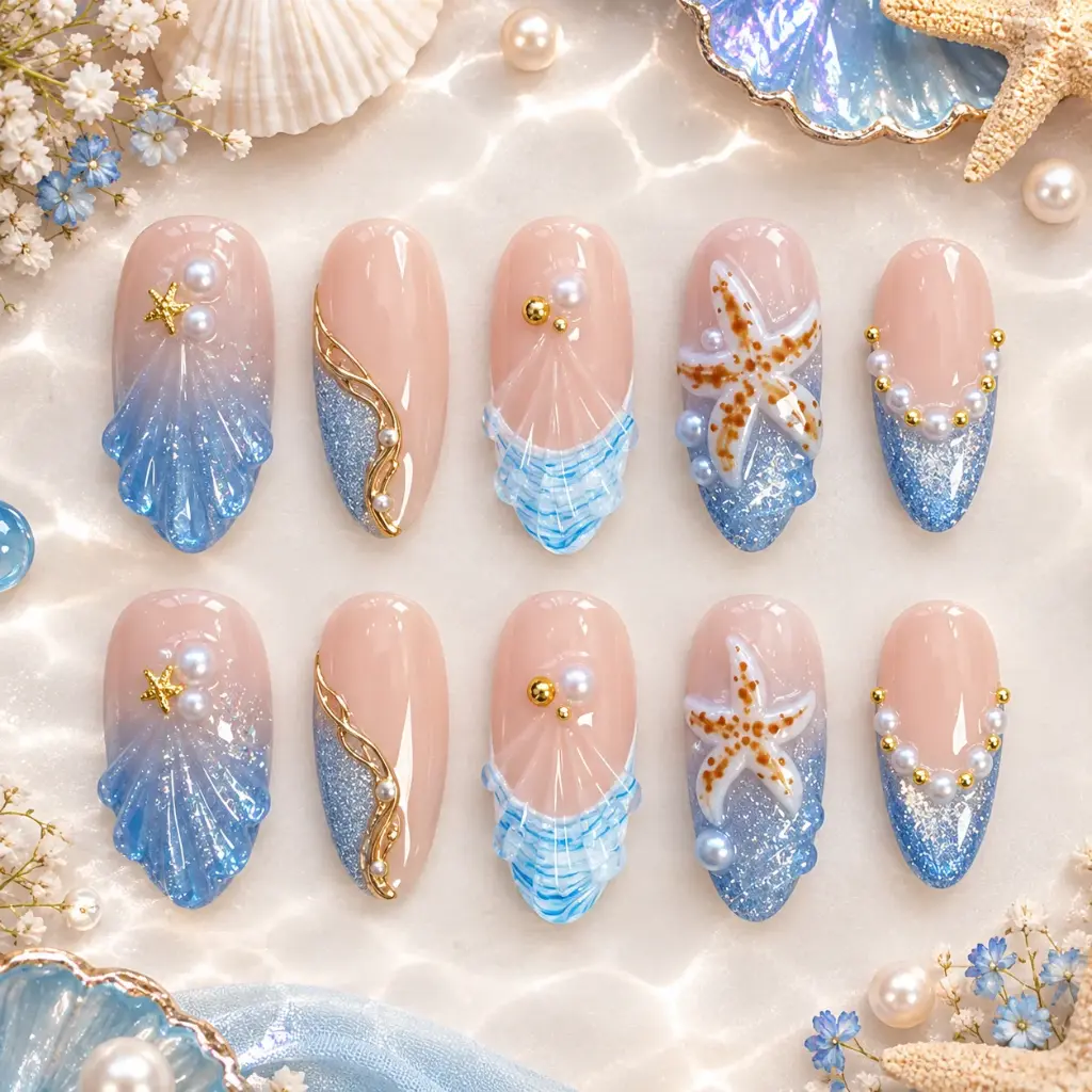 Mermaid-Inspired Pearl