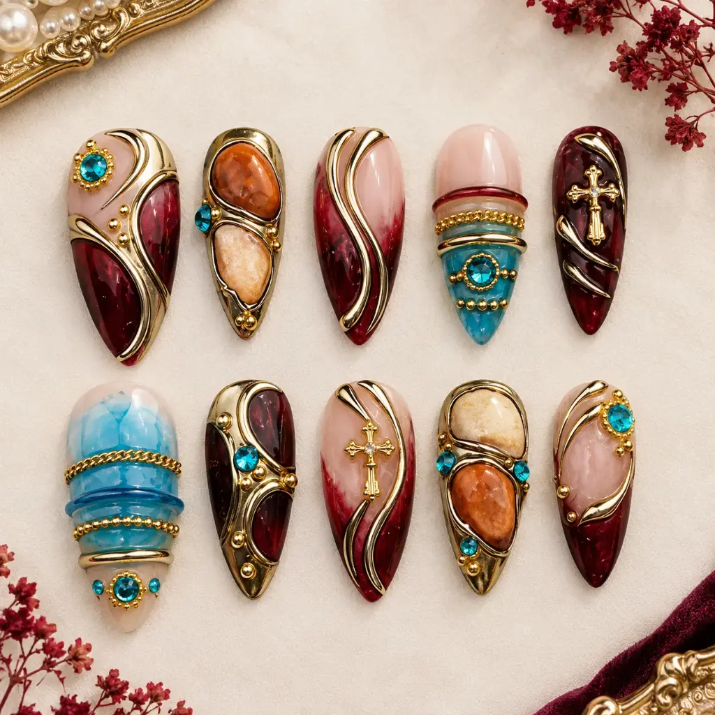 Luxurious Baroque Gemstone