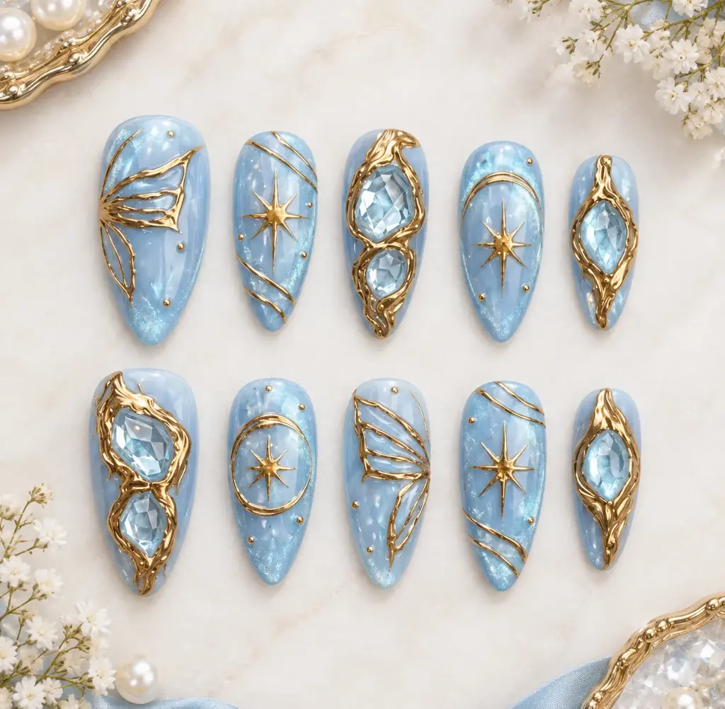 Icy Blue Celestial